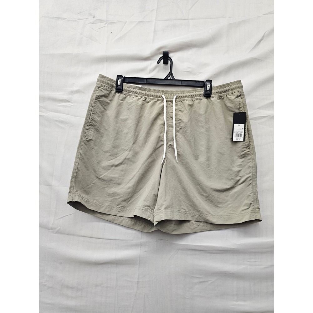 Original Use Mens Relaxed Shorts Beige Nylon Blend Casual Size XL